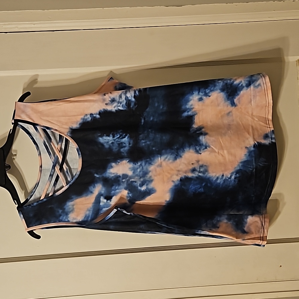 Relaxed fit Tie Dye tank